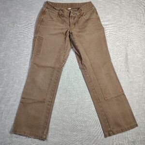 Women's Brown Cargo Pants